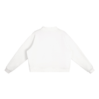 College GA Essential Fleece Mock-Neck Crew Sweatshirt