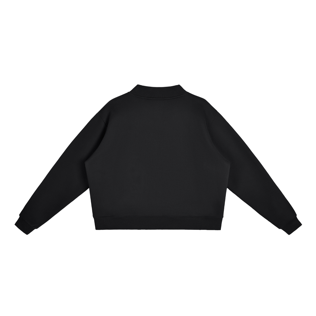 College TN Essential Fleece Mock-Neck Crew Sweatshirt