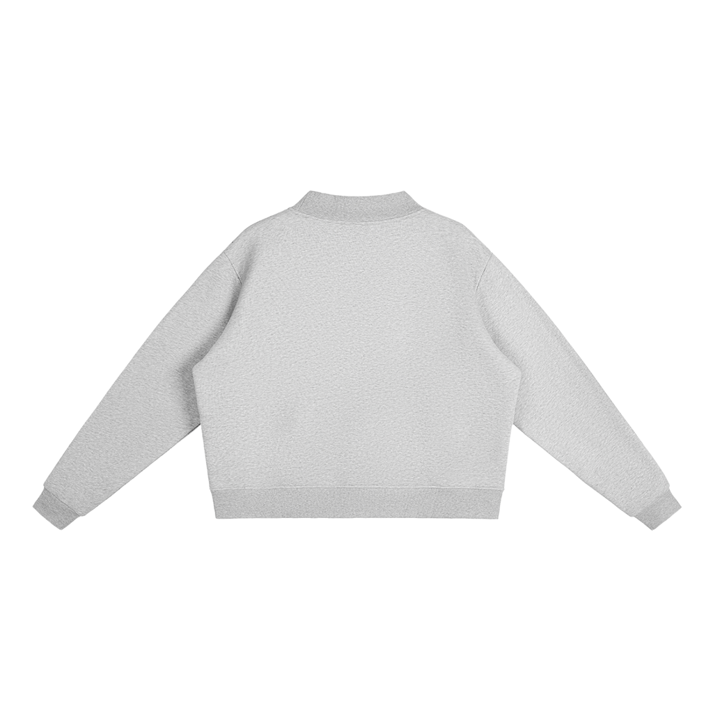 College TN Essential Fleece Mock-Neck Crew Sweatshirt