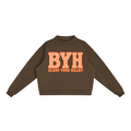 College TN Essential Fleece Mock-Neck Crew Sweatshirt
